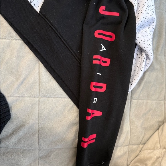 Jordan Black and White Speckled Apparel Set - Picture 4 of 5